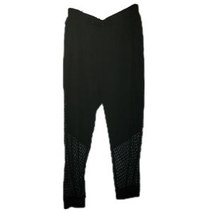 BEBE Mesh Lattice Bottoms Jogger